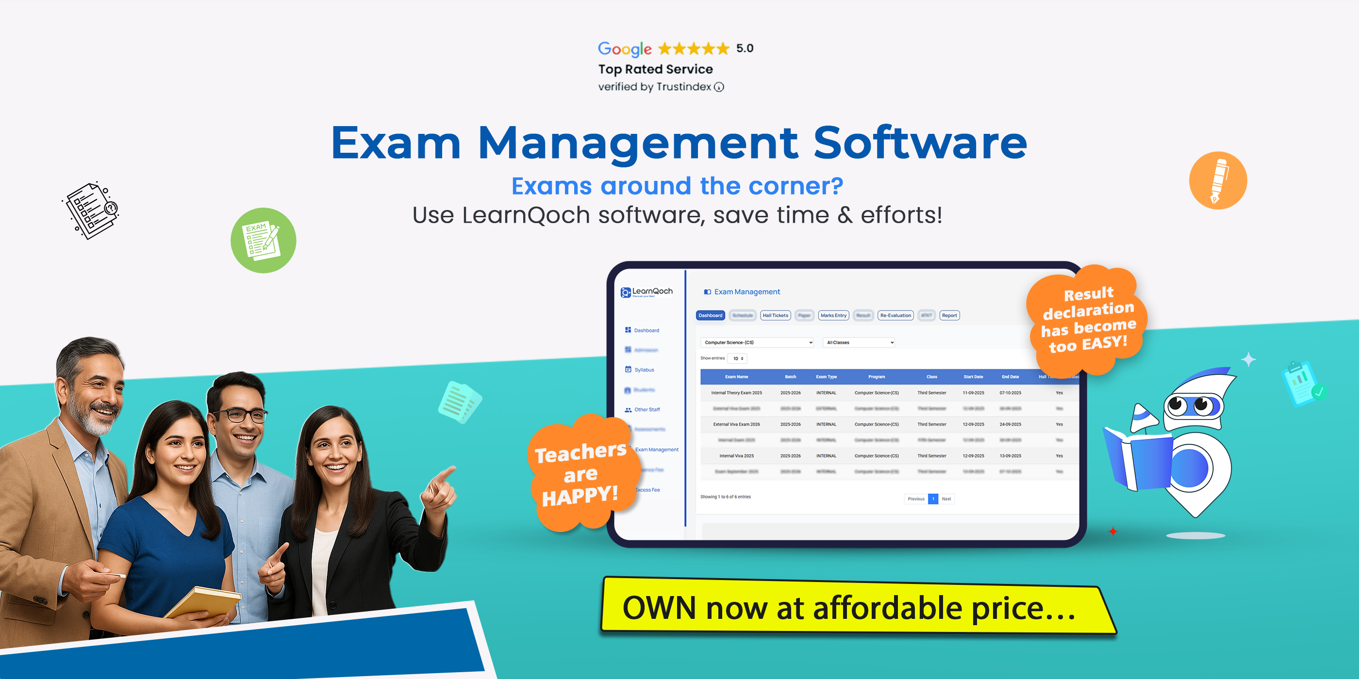 Exam Management Software