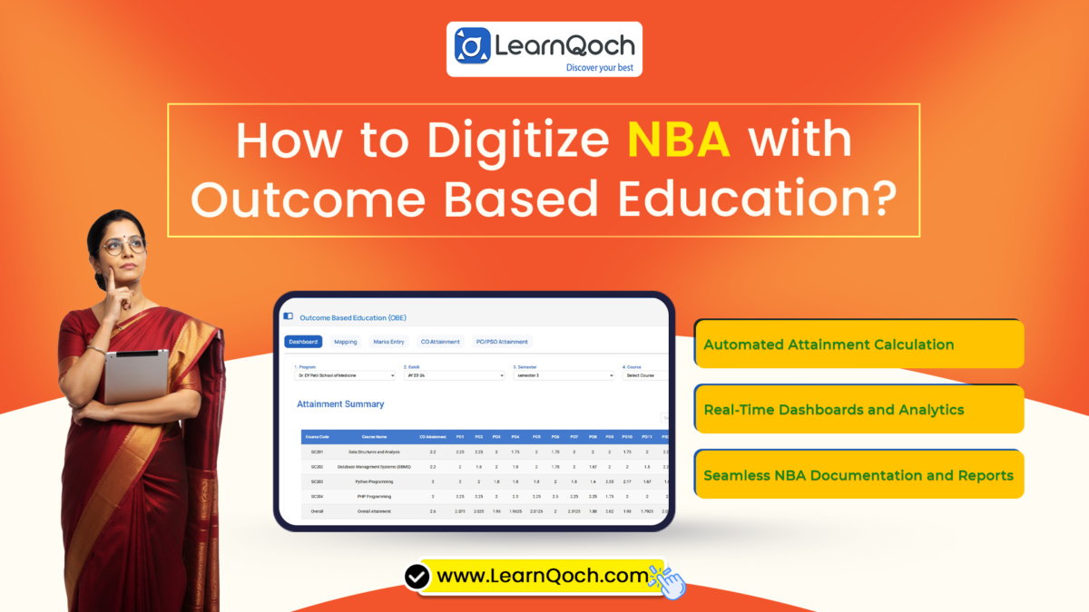 How to Digitize NBA with Outcome Based Education?