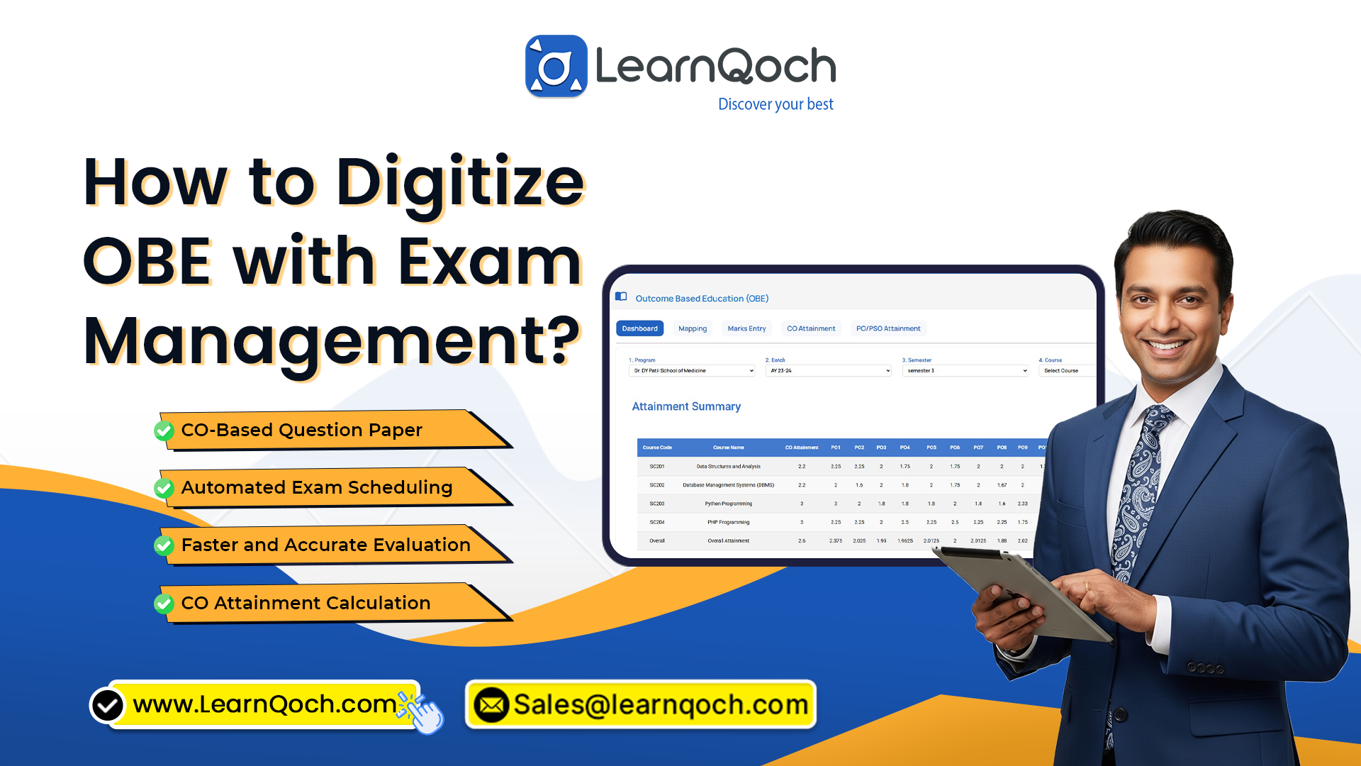 How to Digitize OBE with Exam Management