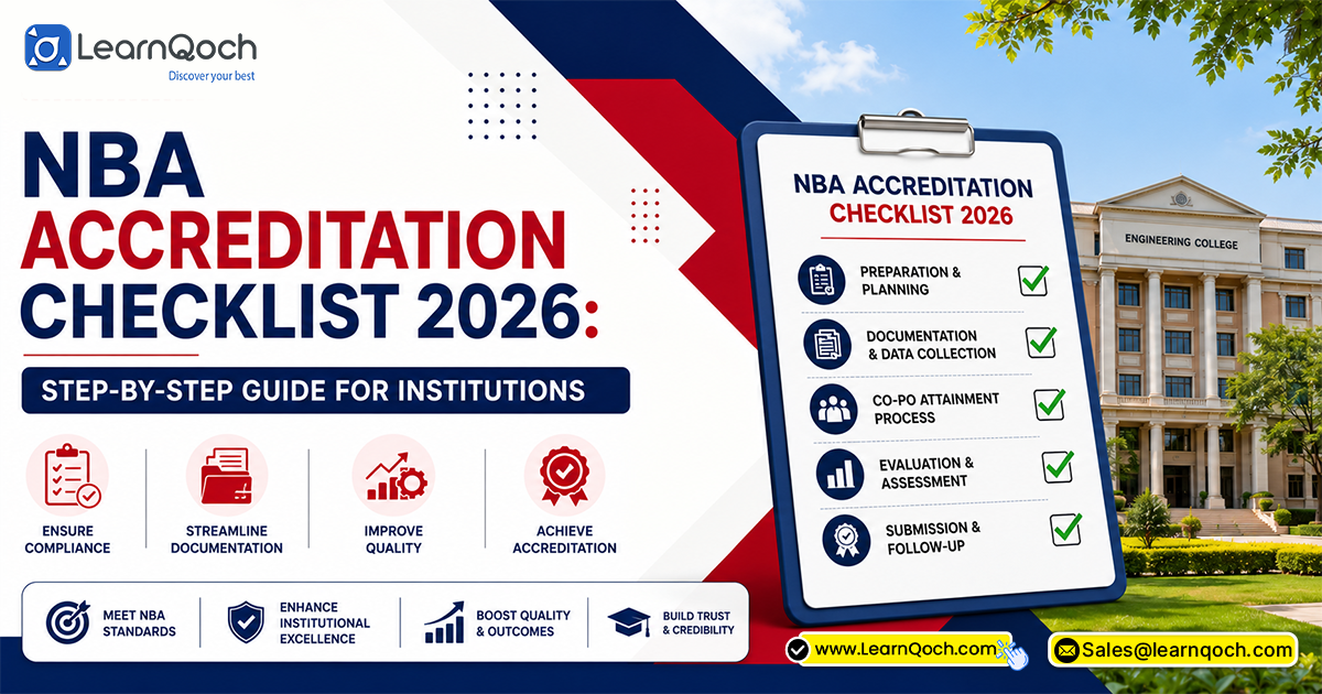 NBA Accreditation Checklist 2026: Step-by-Step Guide for Institutions