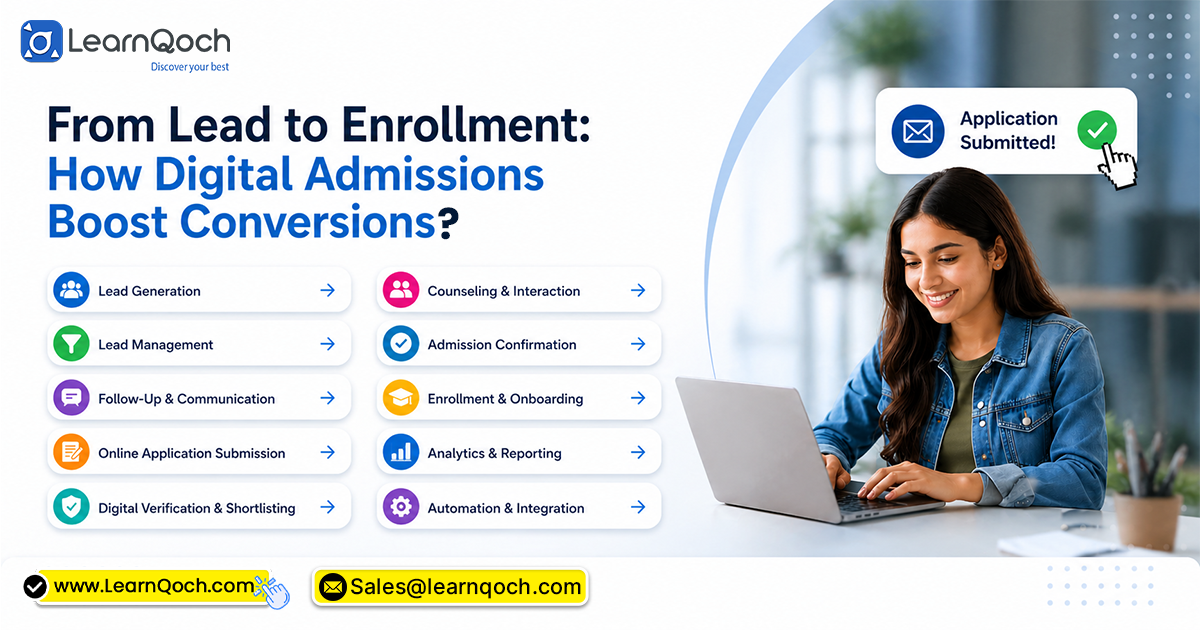 From Lead to Enrollment: How Digital Admissions Boost Conversions?