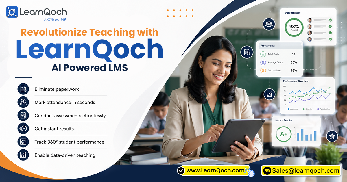 Revolutionize Teaching with LearnQoch AI Powered LMS