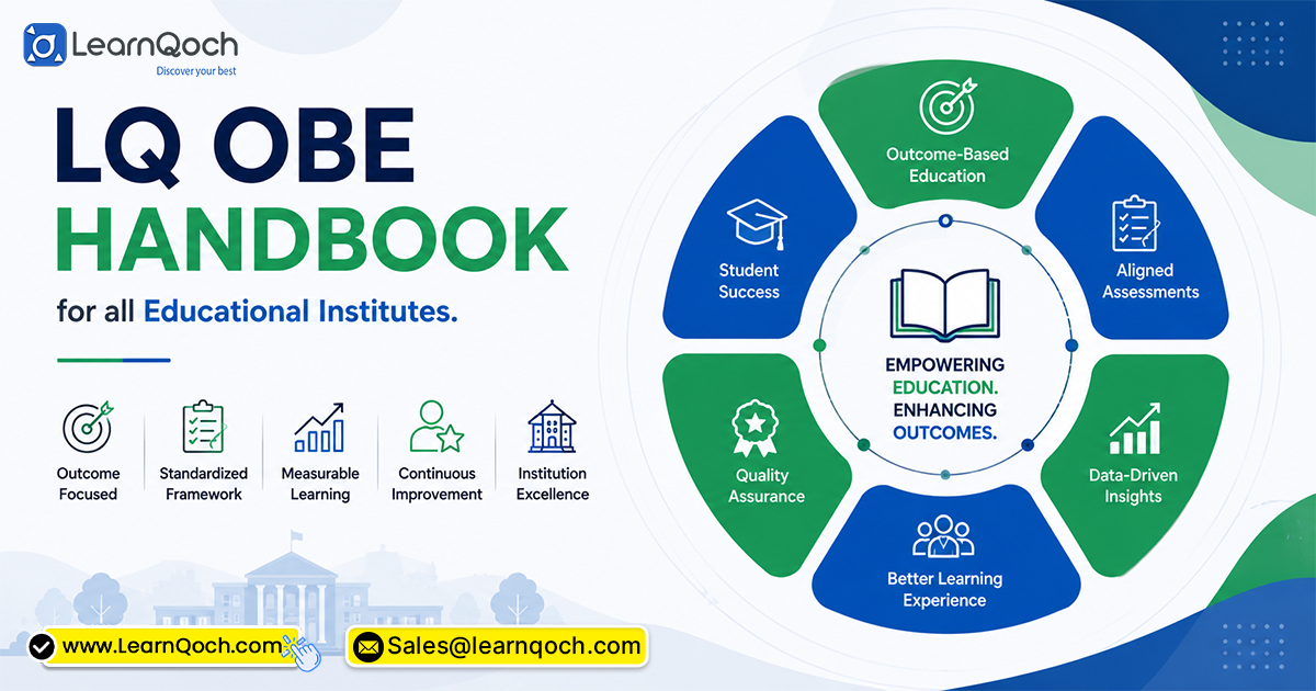 LQ OBE Handbook for all educational Institutes. 