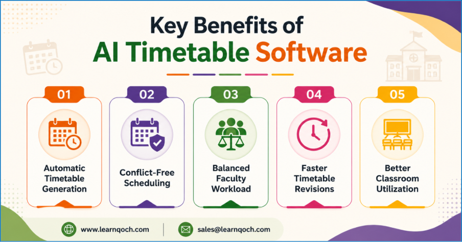 Key Benefits of AI Timetable Software 