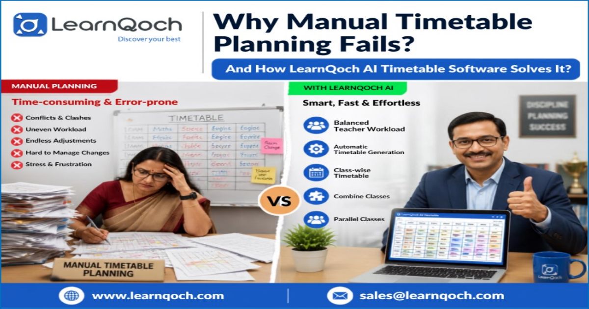 Manual time table fails