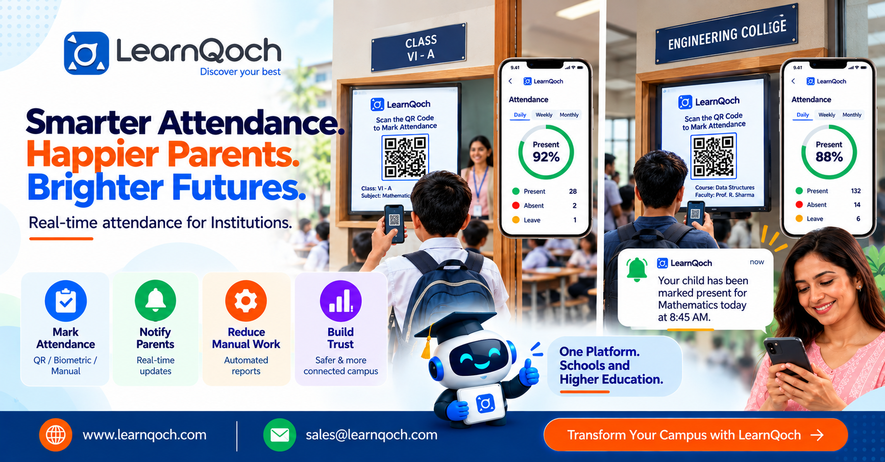 Attendance Boosts Parent Communication & Trust  safety