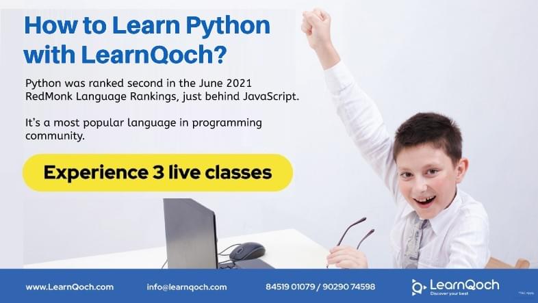 How to Learn Python with LearnQoch?