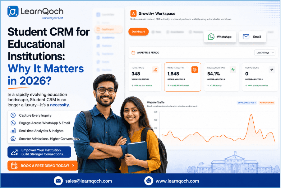 Student CRM for Educational Institutions: Why It Matters in 2026?